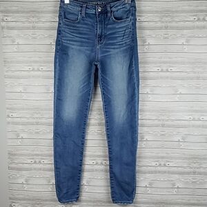 American Eagle Super HI Rise Jegging size 2R